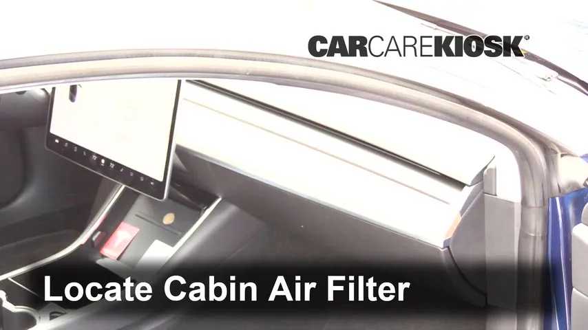 2024 Tesla Y Long Range Electric Filtre à air (intérieur)